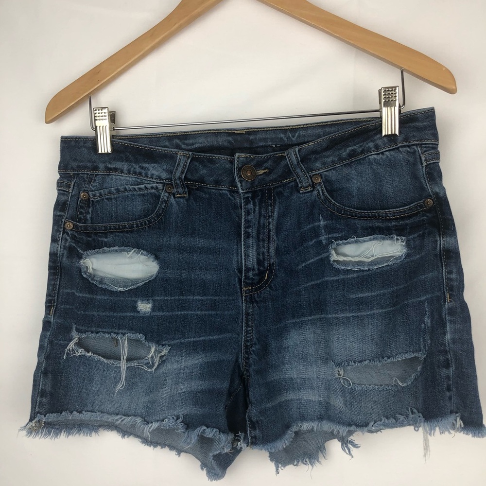 🇺🇸Rewash vintage union NY Mid Rise Ripped